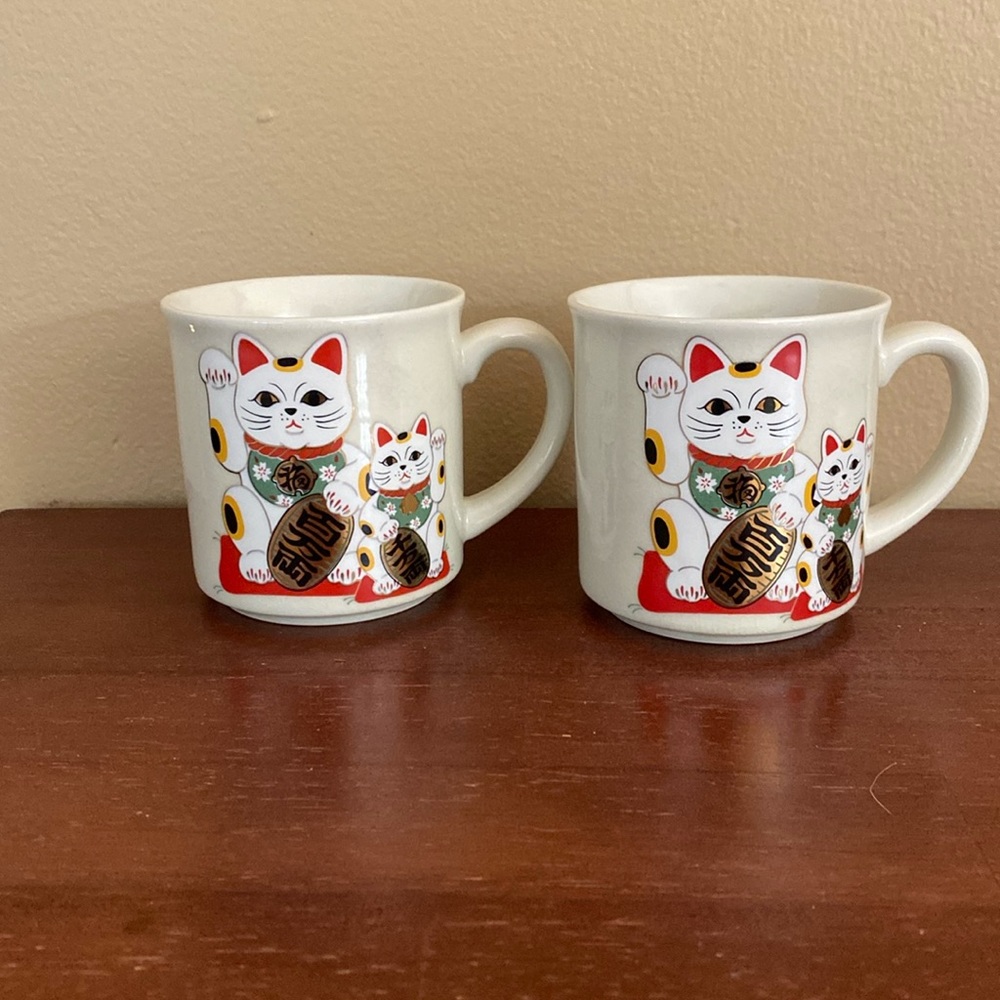 Cat Mug -Maneke Nako- Lucky Cat
